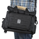 Porta Brace Silent Audio Organizer Case with Heavy-Duty Strap, Harness, Rain Cover & Pouches