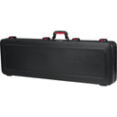 Gator Cases GTSA-GTRBASS-LED TSA Series ATA Molded Case with Built-In LED Light for Electric Bass Guitars (Black)