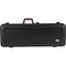 Gator Cases GTSA-GTRELEC-LED TSA Series ATA Molded Case with Built-In LED Light for Electric Guitars (Black)