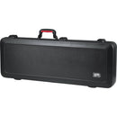 Gator Cases GTSA-GTRELEC-LED TSA Series ATA Molded Case with Built-In LED Light for Electric Guitars (Black)