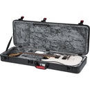 Gator Cases GTSA-GTRELEC-LED TSA Series ATA Molded Case with Built-In LED Light for Electric Guitars (Black)