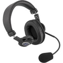 Senal SMH-1010CH Single-Sided Communication Headset with 1/8" Mini-Jack and 3-Pin XLRM Cable for Mixers