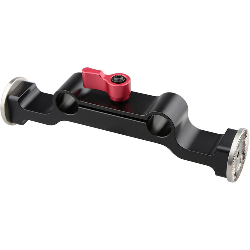 CAMVATE Rod Clamp with 60mm Arri Rosette Adapter (Red Wingnut)