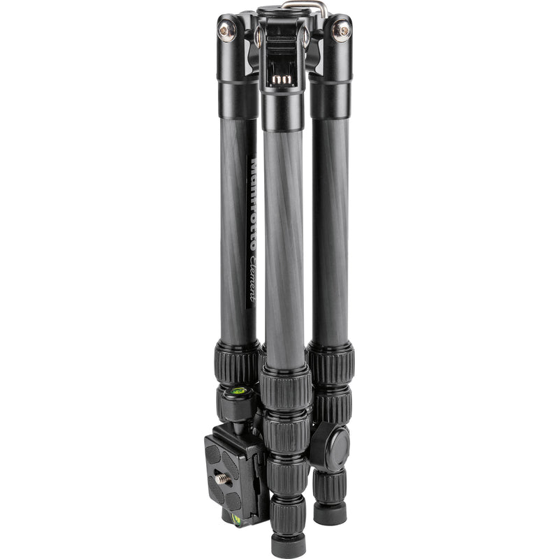 Manfrotto Element Carbon Fiber Small Traveler Tripod (Black)