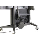 Salamander Designs Retractable Power Cable Reel with Three Outlets for Display Stands (30')