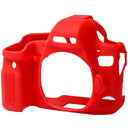 easyCover Silicone Protection Cover for Canon 90D (Red)