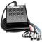 Hosa Technology SH8X425 SH Series Stage Box Snake with 8 3-Pin XLR Send and 4 TRS Return Channels- 25.0' (7.6 m)