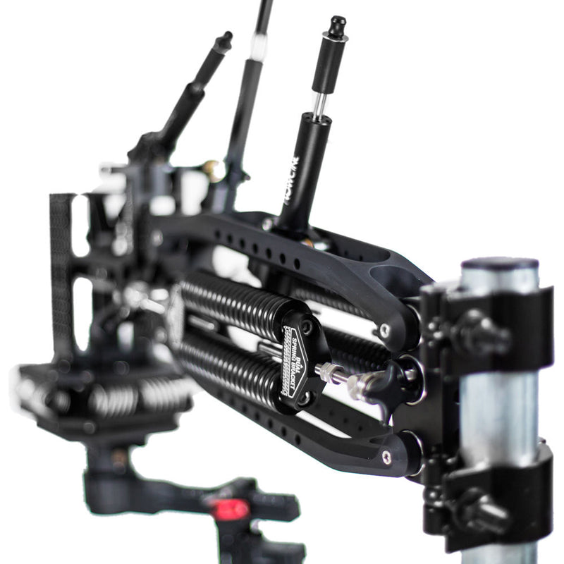 FLOWCINE Black Arm Complete Dampening System with 22 - 31 lb Anti-Vibration Mount & Pro Case