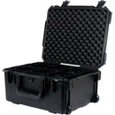 American DJ Wheeled Element PC6 Case for Six ADJ Par Fixtures (Black)