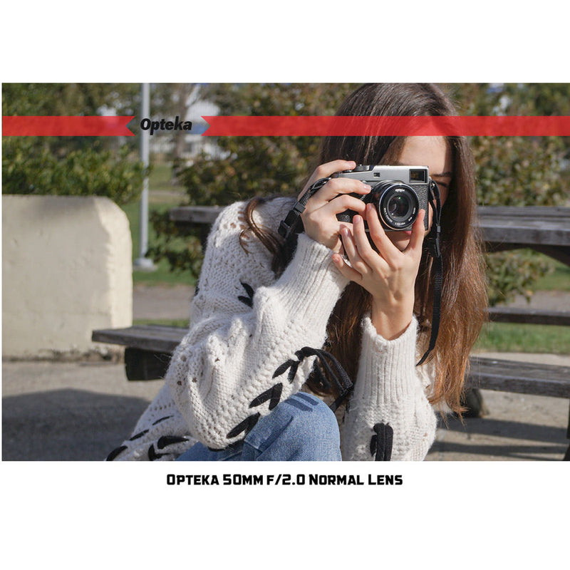 Opteka 50mm f/2 Lens for Fujifilm X