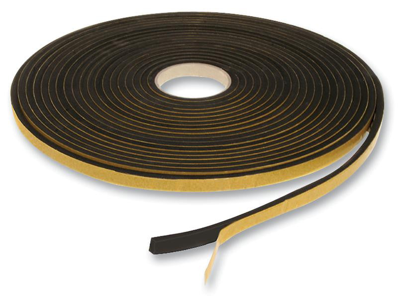 STEINBACH AND VOLLMANN 0.87.0019.0 Tape, Sealing Strip, Foam, Polychloroprene, 10 mm, 0.39 ", 10 m, 32.81 ft