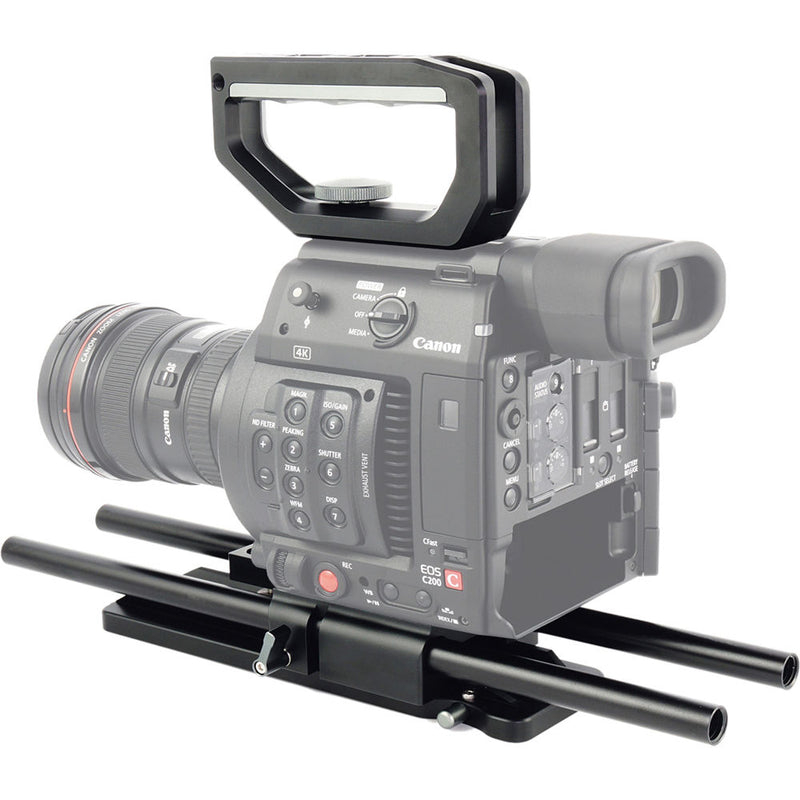 CAME-TV Top Handle and Baseplate Kit for Canon EOS C200