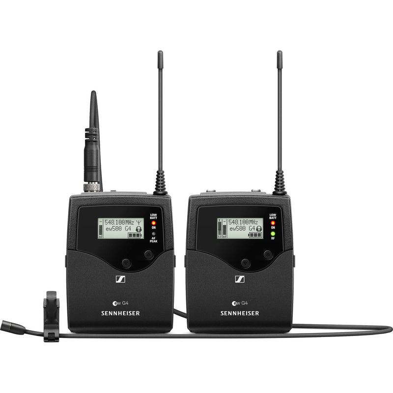 Sennheiser EW 500 G4 2-Person Camera-Mount Wireless Combo Microphone System Kit (AW+: 470 to 558 MHz)