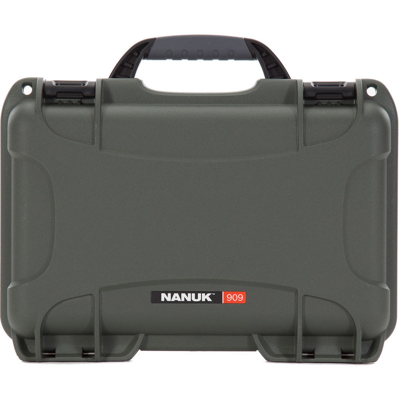 Nanuk 909 Series Case (Olive, with No Foam)