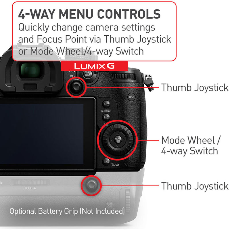 Panasonic Lumix DC-GH5S Mirrorless Micro Four Thirds Digital Camera