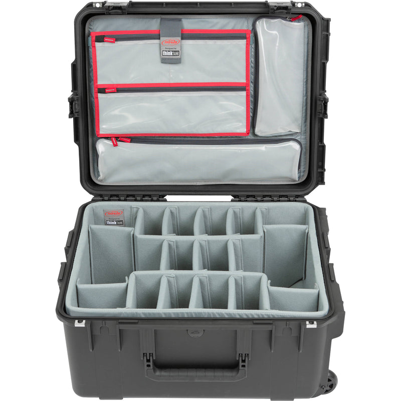 SKB iSeries 2217-10 Case with Think Tank-Designed Photo Dividers &Lid Organizer (Black)