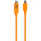 Tether Tools TetherPro USB Type-C Male to 5-Pin Mini-USB 2.0 Type-B Male Cable (15', Orange)