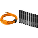 Tether Tools TetherPro USB Type-C Male to 5-Pin Mini-USB 2.0 Type-B Male Cable (15', Orange)