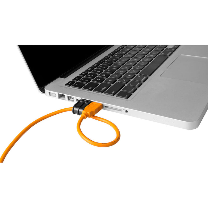 Tether Tools TetherPro USB Type-C Male to 5-Pin Mini-USB 2.0 Type-B Male Cable (15', Orange)