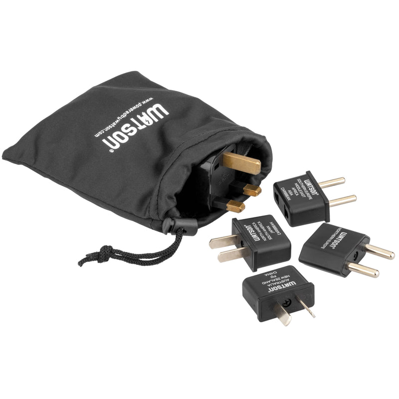 Watson Multi-Adapter Travel Plug Kit (5-Piece)