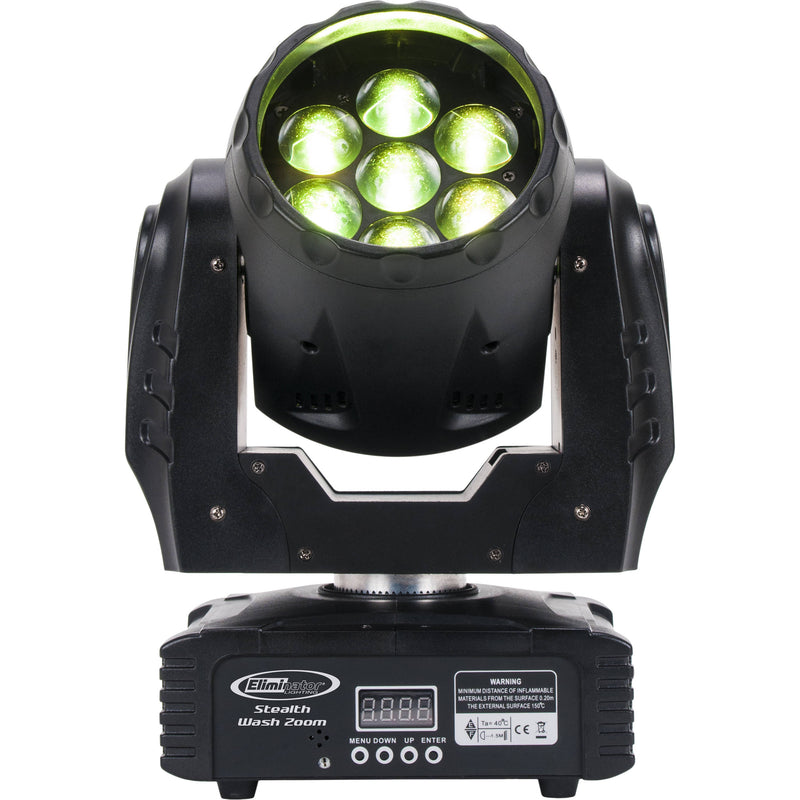 Eliminator Lighting Stealth Wash Zoom LED Moving Head Light