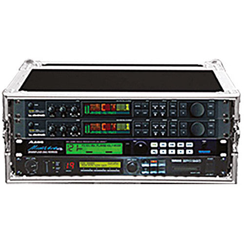 ProX X-4UE Deluxe Effects Rack with Handles, 14" Deep (4 RU)