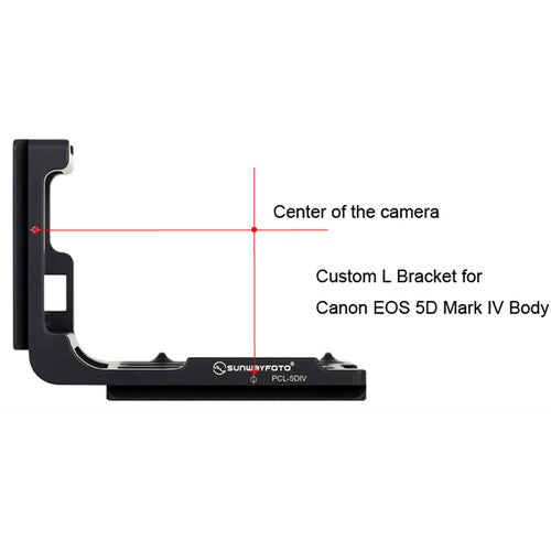 Sunwayfoto PCL-5DIV Custom L-Bracket for Canon EOS 5D Mark IV