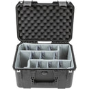 SKB iSeries 1510-9 Waterproof Utility Case with Foam Dividers (Black)