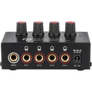 Pearstone HBOX-4000 4-Channel Stereo Headphone Amplifier