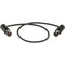 Cable Techniques CT-LPS33-12K LPS Low-Profile TA3F to TA3F Cable (12", Black)