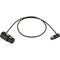 Cable Techniques CT-LPS-FX3T-18K Low-Profile LPXLR-3F to TA3F Cable (18", Black)