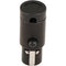 Cable Techniques CT-LPS-TA3-180-K LPS Low-Profile Mini-XLR 3-Pin Female Connector (Black Cap)