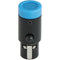 Cable Techniques CT-LPS-TA3-B LPS Low-Profile TA3F Connector (Blue)