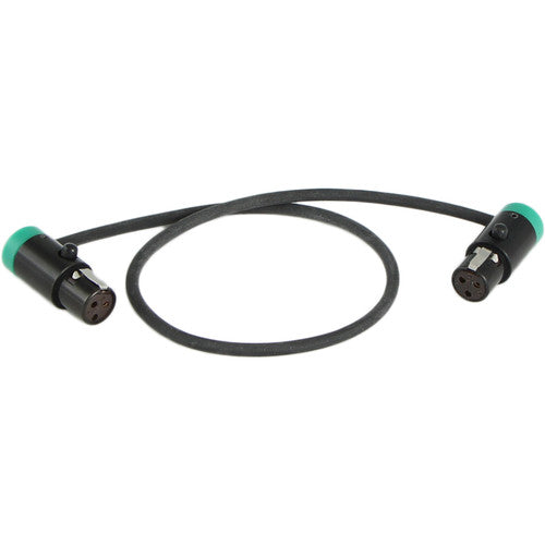 Cable Techniques CT-LPS33-12G LPS Low-Profile TA3F to TA3F Cable (12", Green)