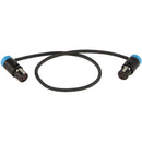 Cable Techniques CT-LPS33-12B LPS Low-Profile TA3F to TA3F Cable (12", Blue)