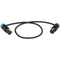 Cable Techniques CT-LPS33-12B LPS Low-Profile TA3F to TA3F Cable (12", Blue)