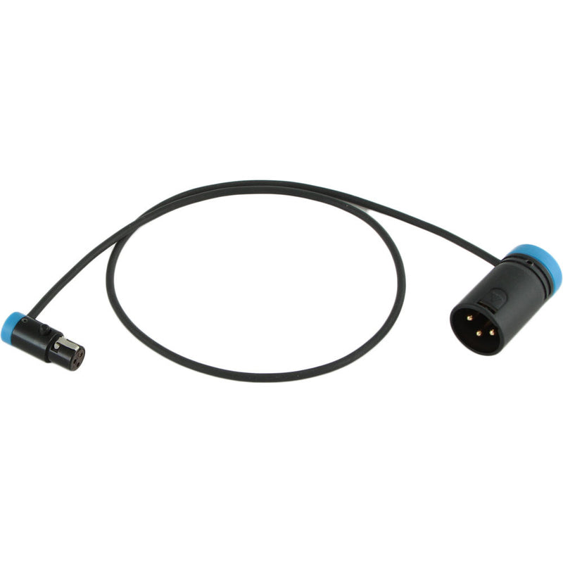 Cable Techniques 24" Low-Profile LPS TA3F To LPXLR-3M Cable (Blue Caps)