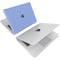 iBenzer Neon Party MacBook Pro 13" Touch Bar & Non-Touch Bar Case (Serenity Blue)