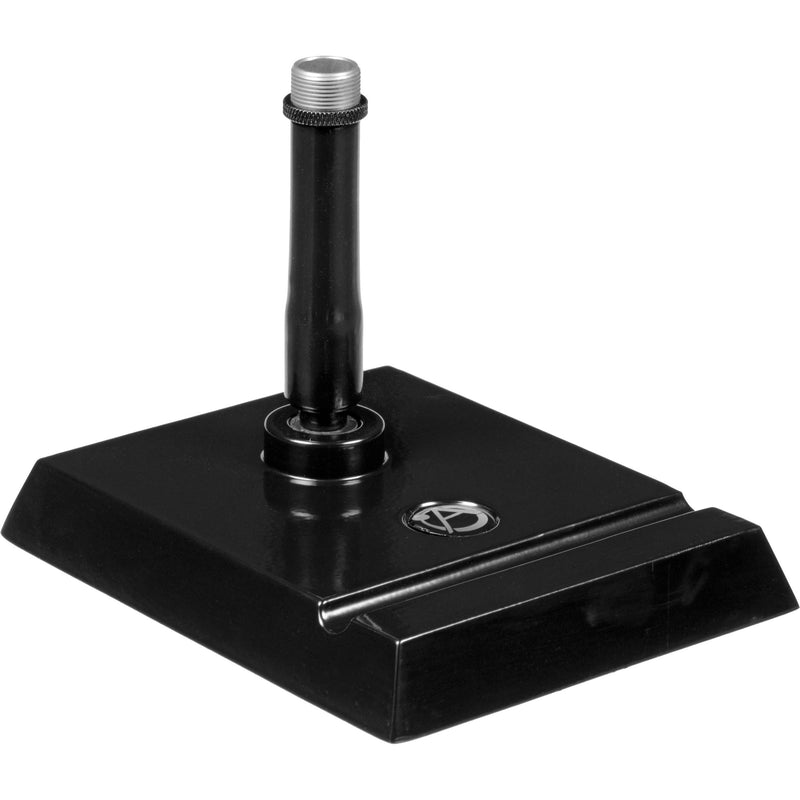 Atlas Sound DS-2 - Square Base Desk Stand - Height: 4" (10.16cm) (Black)