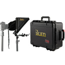 ikan Elite Tablet & iPad Light Stand Teleprompter Kit with Rolling Hard Case