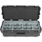 SKB iSeries 3613-12 Case with Think Tank-Designed Lighting/Stand Dividers &Lid Foam (Black)