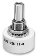 BI TECHNOLOGIES / TT ELECTRONICS 6187R5KL1.0 Rotary Potentiometer, Conductive Plastic, 5 kohm, 1 W, &plusmn; 10%, 6180 Series, 1 Turns, Linear