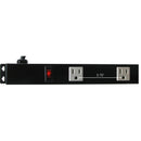 A-Neutronics 12-Outlet / 48" Metal Rackmount Surge-Protected Power Strip