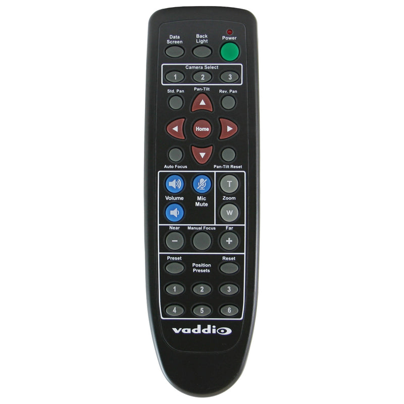 Vaddio IR Remote Commander with Audio Controls