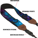 USA GEAR TrueSHOT CAM-STRAP (Galaxy)