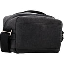 Tenba Cooper Luxury Canvas 6 Camera Bag with Leather Accents (Gray)