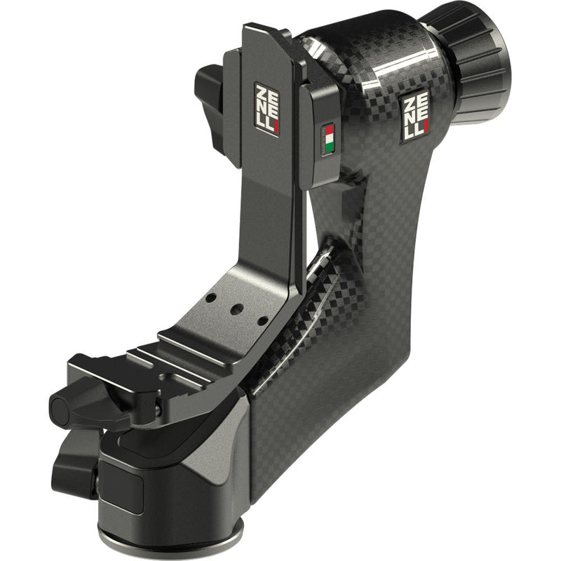 Zenelli CARBON ZC Carbon Fiber Compact Gimbal Head with QPS Plate