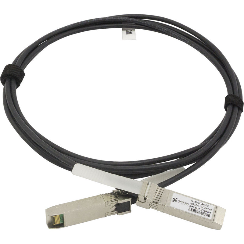 TechLogix Networx Interconnect Cable with SFP+ Connectors (10')