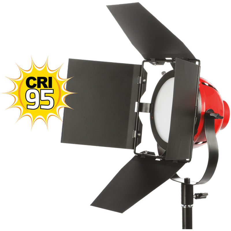 Smith-Victor 3-Light 1500W LED light Kit with Boom Arm