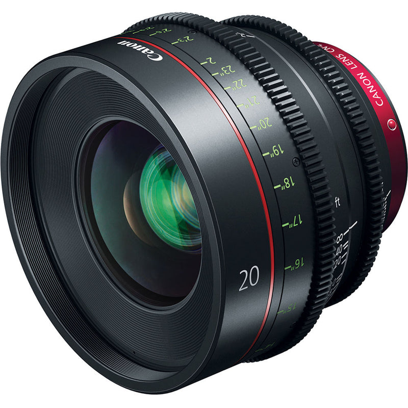 Canon CN-E 20mm T1.5 L F Cinema Prime Lens (EF Mount)